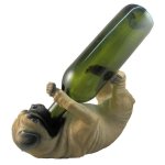 (image for) Pug Chug a Lug Wine Holder Dog Figurine