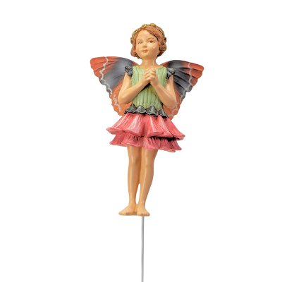(image for) Zinnia Flower Fairy Figurine by Cicely Mary Barker