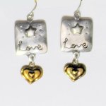 (image for) I Love You Chandelier Earrings by I Love Bracelets