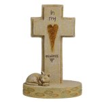 (image for) Cat Cross Garden Figurine Pet Memorial by Grasslands Road