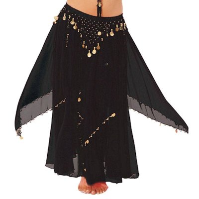 (image for) Long Harem Skirt Belly Dance Costume