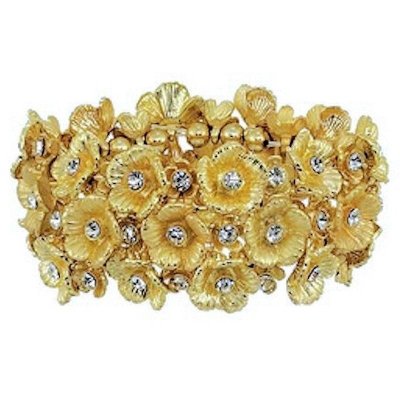 (image for) Golden Flowers Bracelet by Spring Street Designs