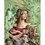 (image for) Lady of the Leprechauns Fantasy Art by Brian Froud