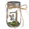 (image for) Lighted Jar Fairy Garden Figurine by Grasslands Road