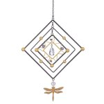 (image for) Dragonfly Diamond Hanging Garden Ornament