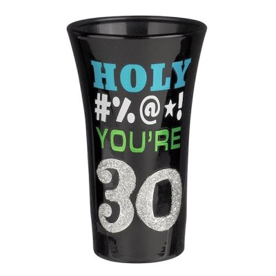(image for) 30th Birthday Shot Glass by Grasslands Road