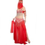 (image for) Red Sexy Siren Adult Belly Dance Costume