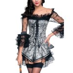 (image for) Silver Siren Riding Habit Corset Dress