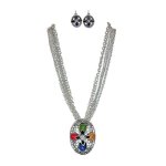 (image for) Romantic Rendezvous Necklace & Earrings Jewelry Set