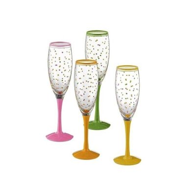 (image for) Confetti Design Champagne Glass
