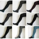 (image for) Black Thigh High Socks