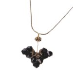 (image for) Onyx Gemstone Cluster Pendant Necklace by Robin Goodfellow