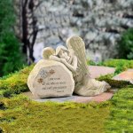 (image for) Angel Garden Figurine Peaceful Rest