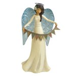 (image for) Celebrate Birthday Sign Angel Figurine