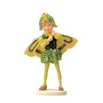 (image for) Boxwood Flower Fairy Mini Figurine by Cicely Mary Barker