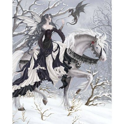 (image for) Chance Encounter Fairy Fantasy Art by Nene Thomas