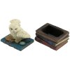 (image for) Snow Owl Flapping Wings Trinket Box Owl Figurine