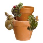 (image for) Animal Garden Figurine Pot Clinger