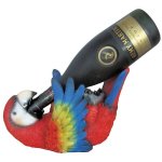 (image for) Polly Wino Parrot Wine Holder Figurine