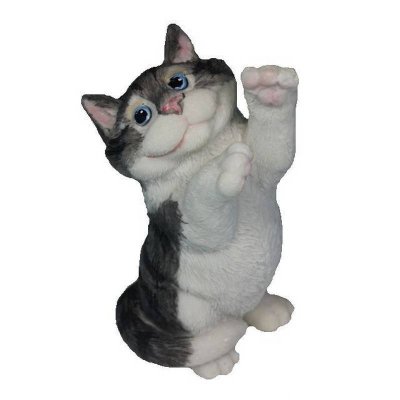 (image for) Little Thief Grey Tabby Cat Figurine