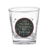 (image for) Tipsy Christmas Whiskey Glasses Set of 4 Funny Sayings
