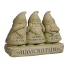 (image for) Have No Fun Gnome Garden Figurine