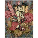 (image for) Punky Rose Fairy Fantasy Art by Linda Ravenscroft