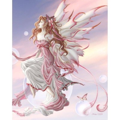 (image for) Daybreak Fairy Fantasy Art by Nene Thomas