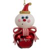 (image for) Cartoon Jingle Bell Character Christmas Ornament