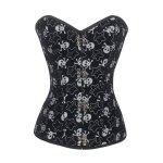 (image for) Skulls & Stars Steel Boned Corset