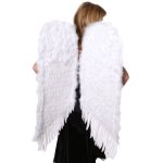 (image for) White Feather Wings 38.5 Inches Tall
