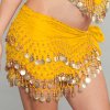 (image for) Gold Coin Hip Scarf Belly Dance Costume