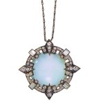 (image for) Crystal Dazzle Magnifying Glass Necklace