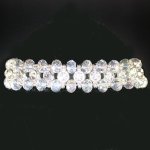 (image for) Glistening Crystals in a Row Bracelet