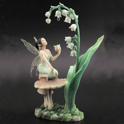 (image for) Lily of the Valley Fairy Figurine by Rachael Anderson