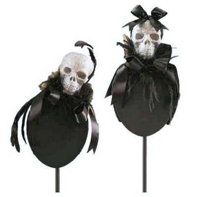 (image for) Glitter Skull Halloween Headband