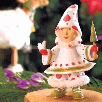 (image for) Dash Away Blitzen Tree Elf Large Ornament