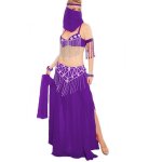 (image for) Purple Passion Adult Belly Dance Costume