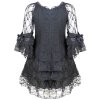 (image for) Fiery Vixen Riding Habit Corset Dress