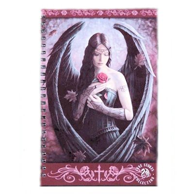 (image for) The Rose Fantasy Art Angel Journal by Anne Stokes