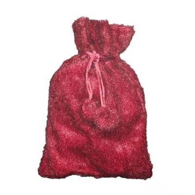 (image for) Burgundy Plush Gift Bag
