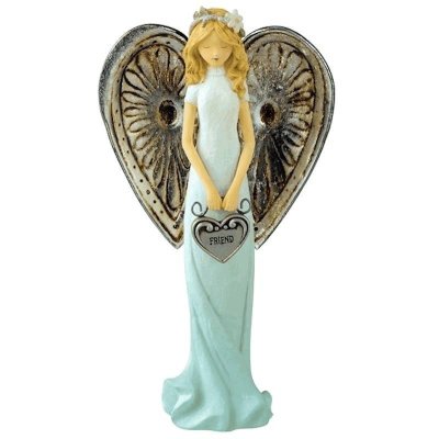 (image for) True Faith Friend Angel Figurine by Grasslands Road