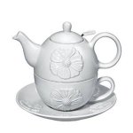 (image for) White Peony Tea for One Set from Andrea by Sadek