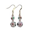 (image for) Cloisonne Balls Beaded Earrings