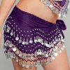 (image for) Silver Coin Hip Scarf Belly Dance Costume