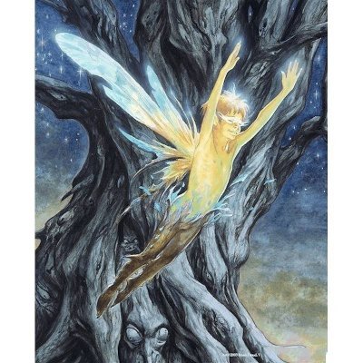 (image for) Emergence Fairy Fantasy Art by Brian Froud