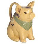 (image for) Country Pig Figurine Serving Pitcher
