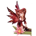 (image for) Incense Holder Red Fairy Figurine