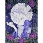(image for) Tears of Luna Fairy Fantasy Art by Linda Ravenscroft