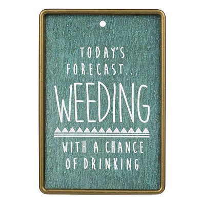 (image for) Chance of Drinking Garden Sign by Grasslands Road